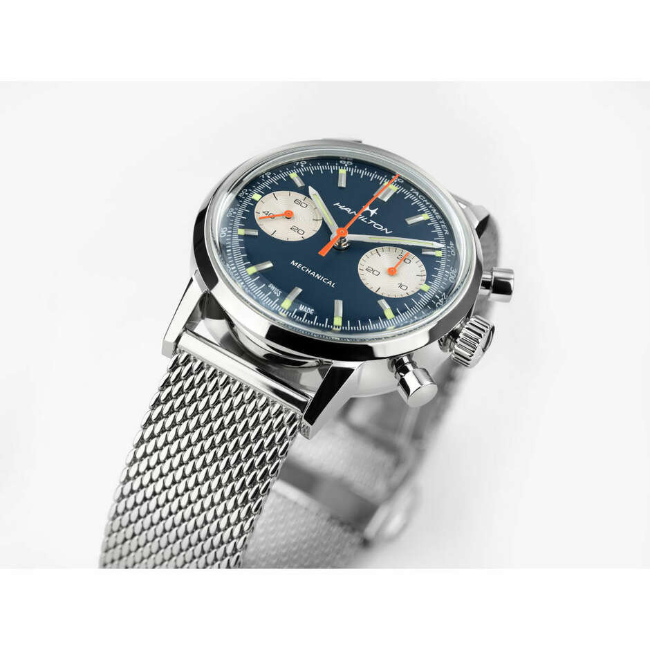 Orologio Hamilton Intra-Matic Cronografo verde