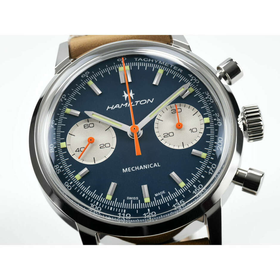 Orologio Hamilton Intra-Matic Cronografo verde