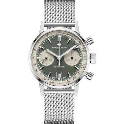 Orologio Hamilton Intra-Matic Verde Cronografo Orologio Hamilton Intra-Matic Verde Cronografo
