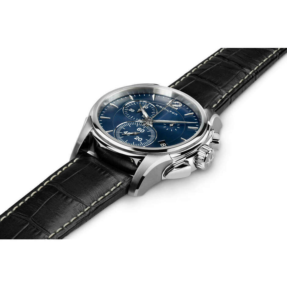 Orologio Hamilton Jazzmaster Cronografo blu