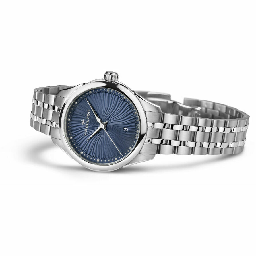 Orologio Hamilton Jazzmaster da donna blu