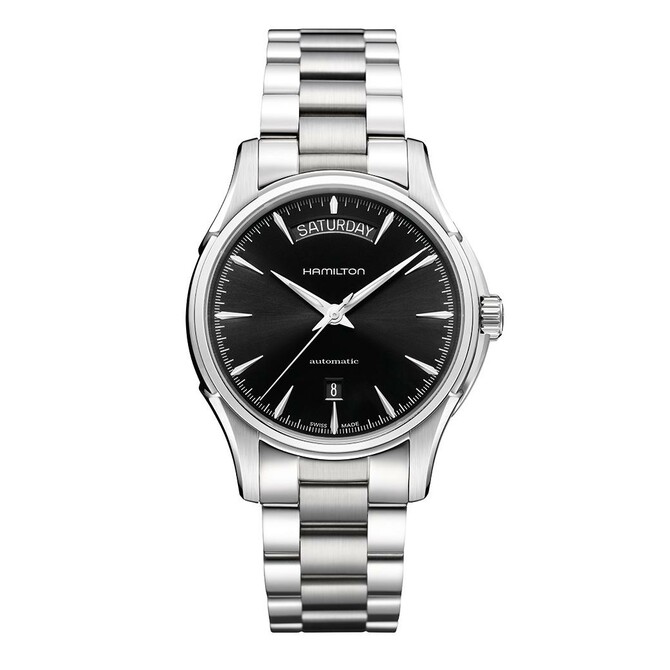 Orologio Hamilton Jazzmaster Day Date automatico quadrante nero