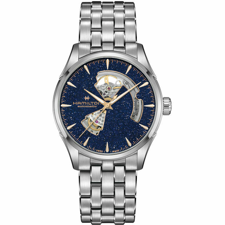 Orologio Hamilton JazzMaster Open Hearth Blu Notte