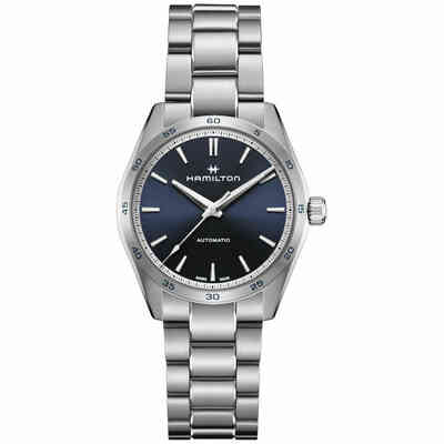 Orologio Hamilton Jazzmaster Performer automatico blu 38mm Orologio Hamilton Jazzmaster Performer automatico blu 38mm