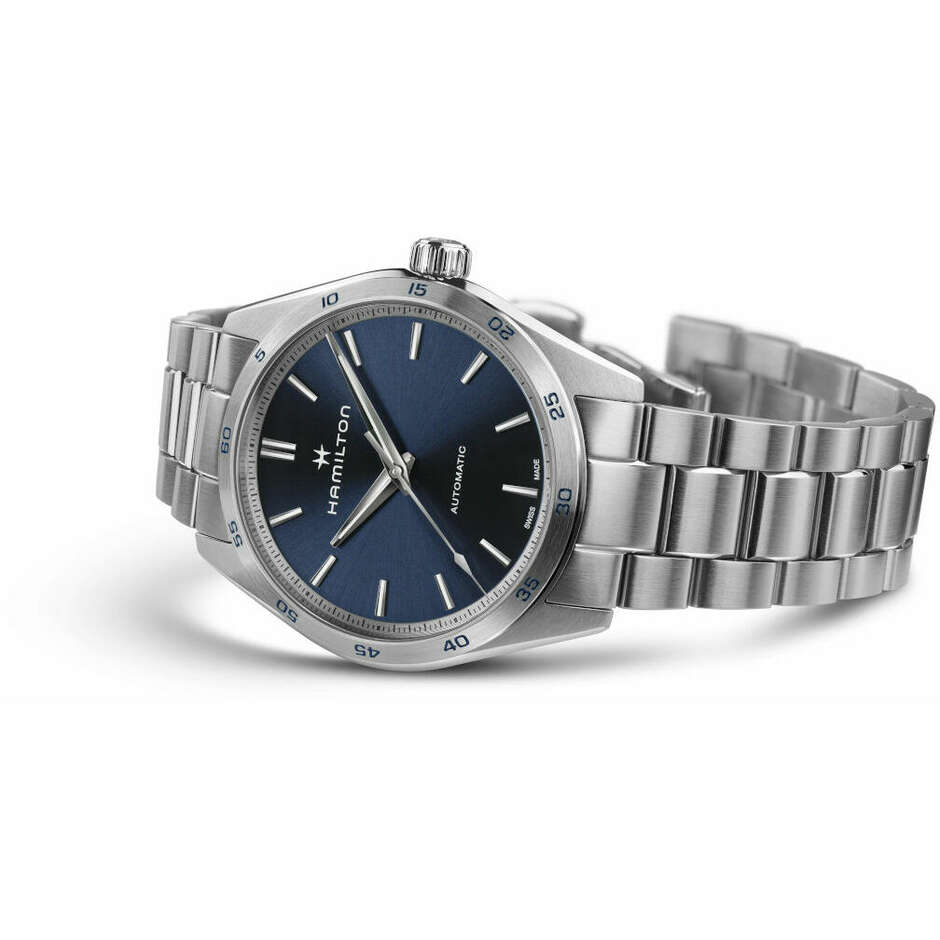 Orologio Hamilton Jazzmaster Performer blu 38mm