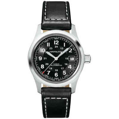 Orologio Hamilton Khaki Field automatico 38mm Nero Orologio Hamilton Khaki Field automatico 38mm Nero