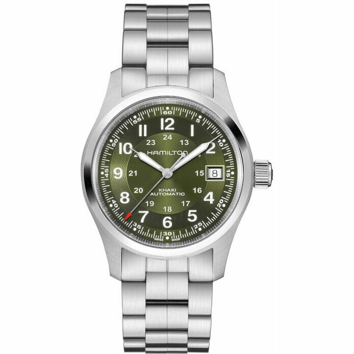 Orologio Hamilton Khaki Field automatico Verde 38 mm