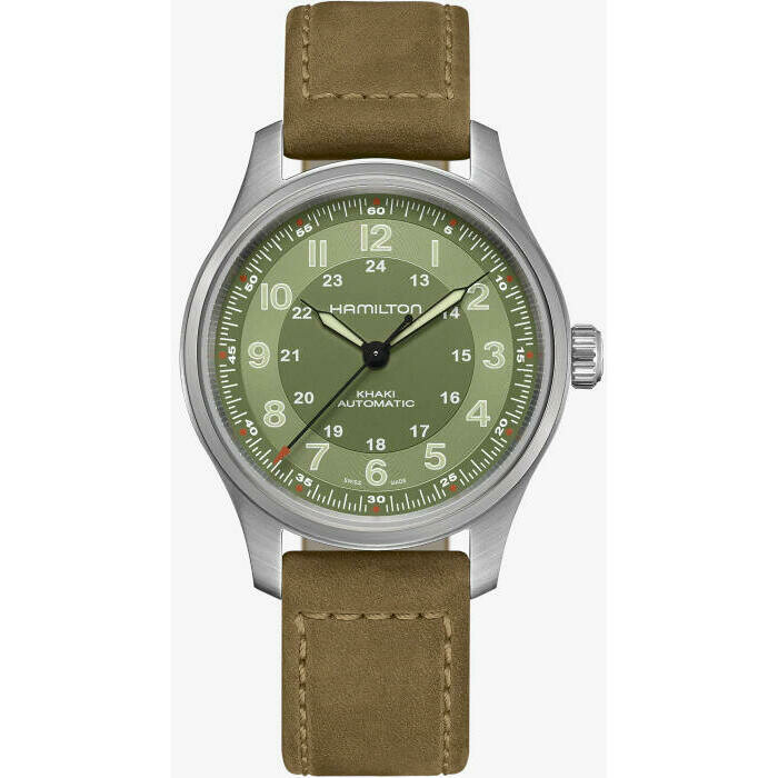 Orologio Hamilton Khaki Field Automatico verde
