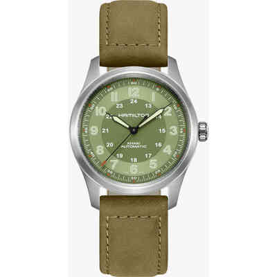 Orologio Hamilton Khaki Field da Uomo Verde Orologio Hamilton Khaki Field da Uomo Verde