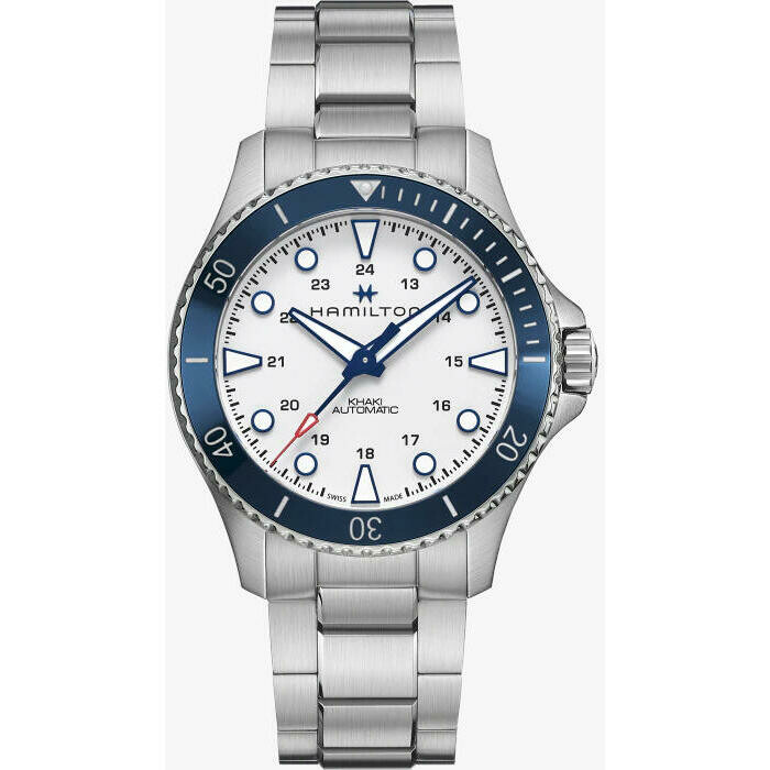 Orologio Hamilton Khaki Navi Scuba bianco blu