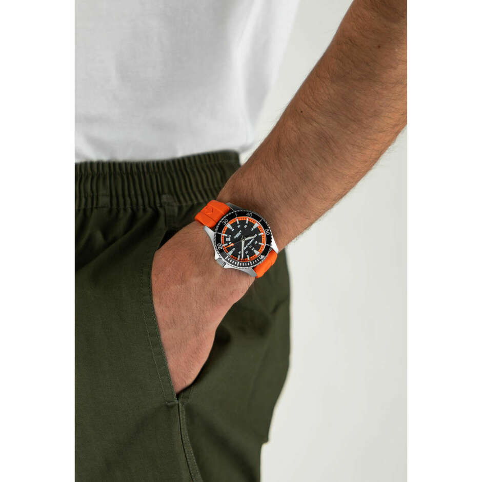Orologio Hamilton Khaki Navy Scuba Arancione 40mm