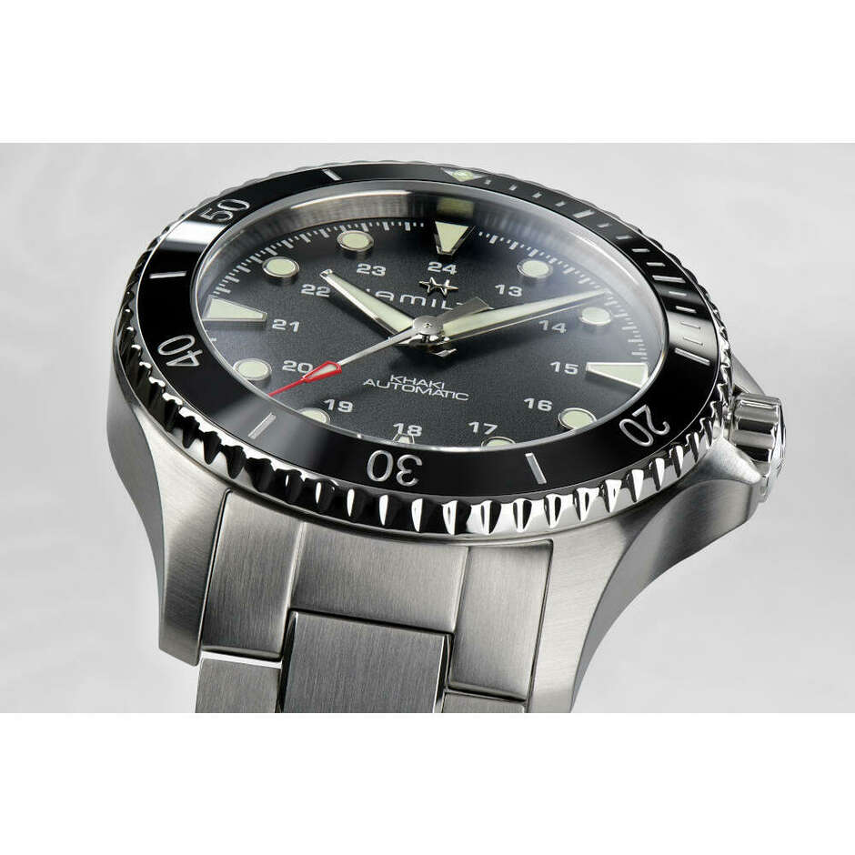 Orologio Hamilton Khaki Navy Scuba Automatico quadrante nero