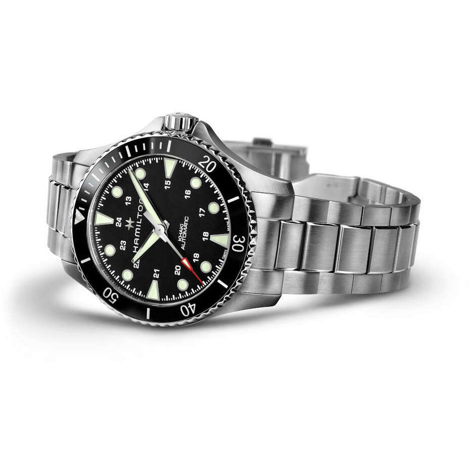 Orologio Hamilton Khaki Navy Scuba Automatico quadrante nero