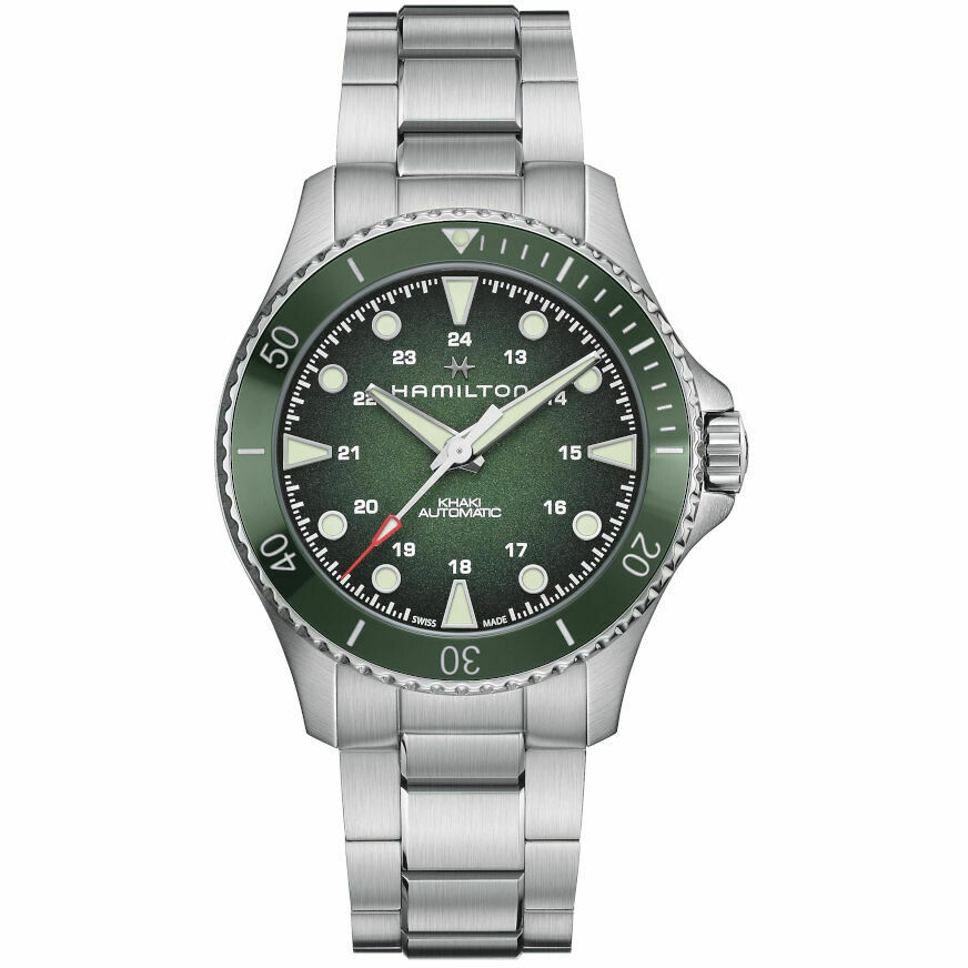 Orologio Hamilton Khaki Navy Scuba automatico Verde