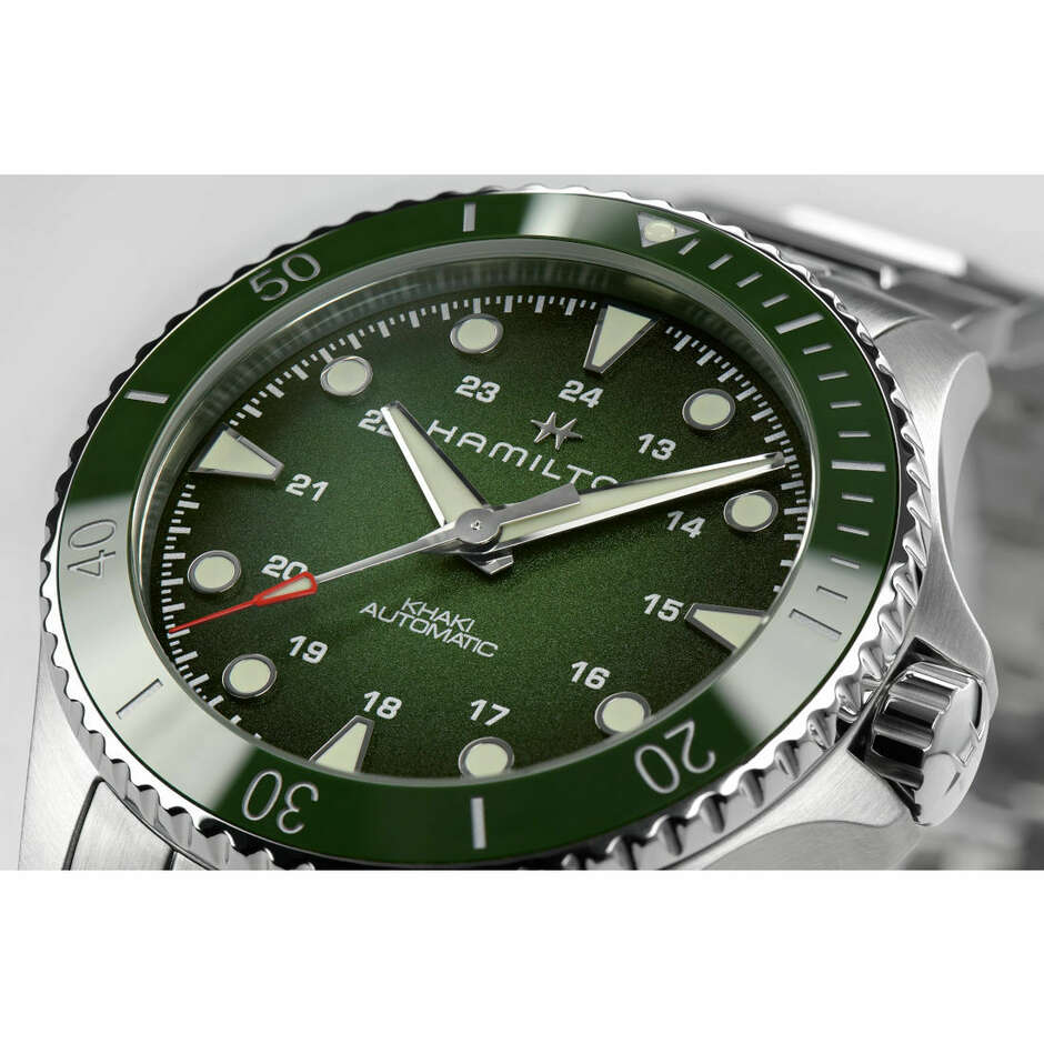 Orologio Hamilton Khaki Navy Scuba automatico Verde
