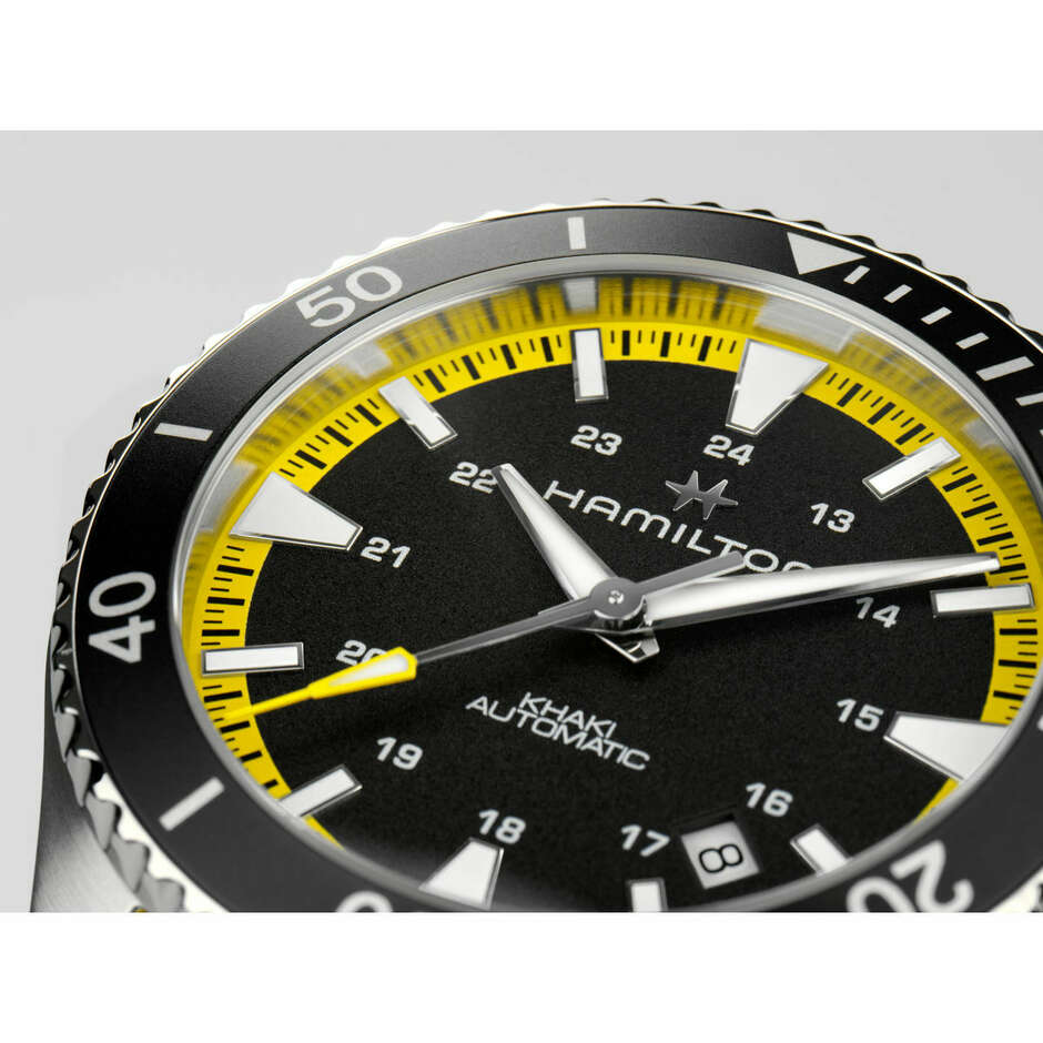 Orologio Hamilton Khaki Navy Scuba Giallo 40mm