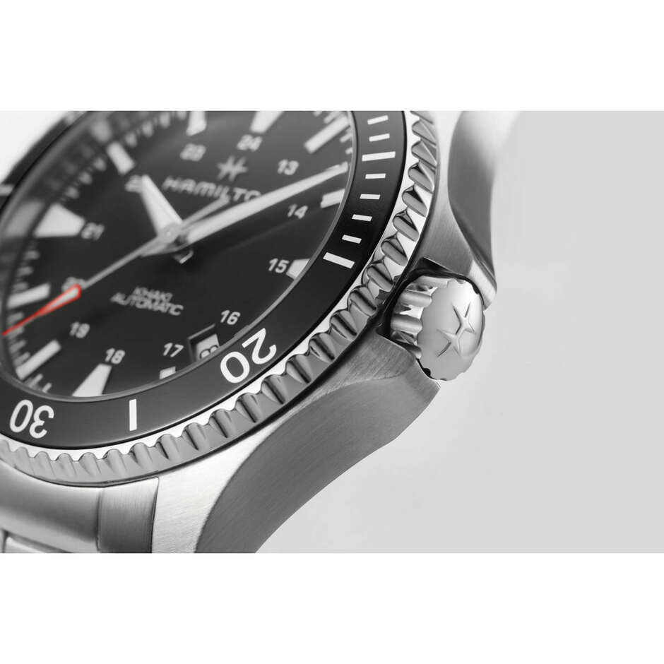 Orologio Hamilton Khaki Navy Scuba Nero 40mm