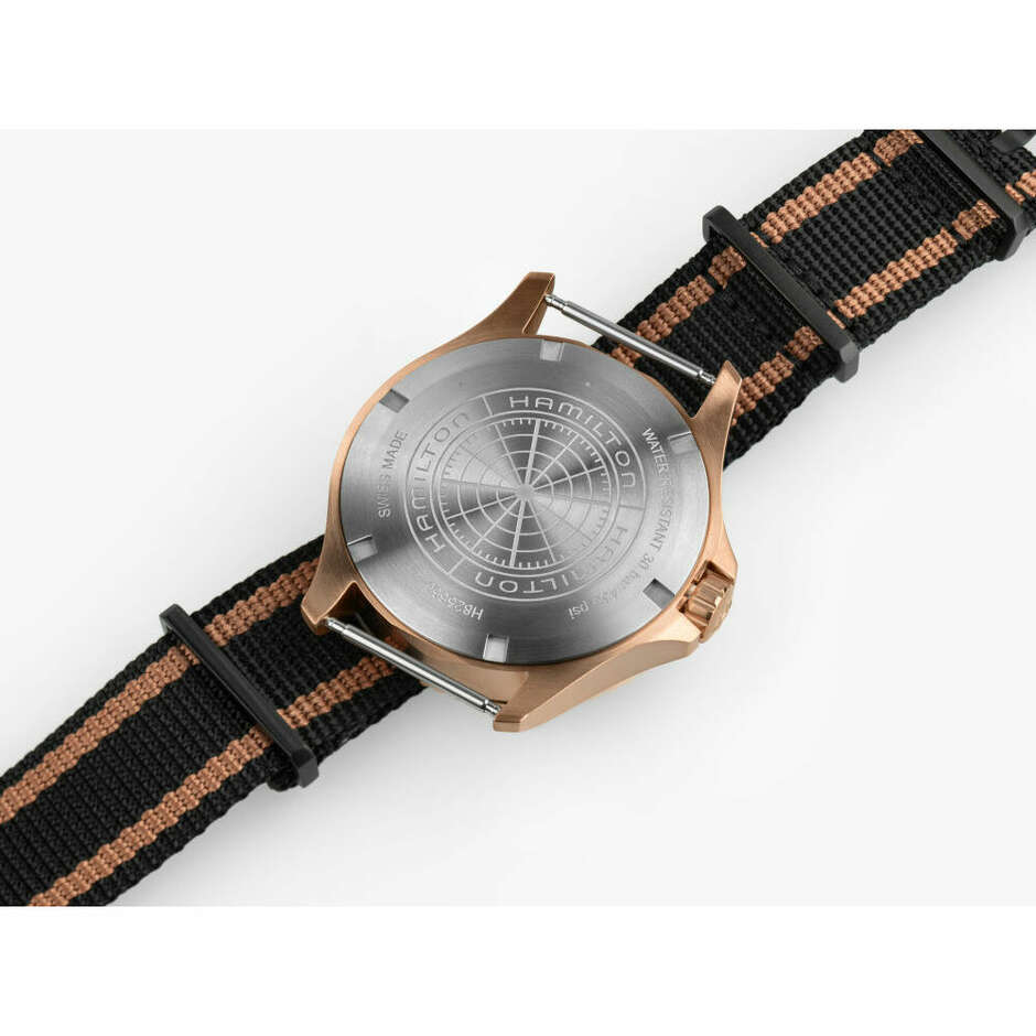 Orologio Hamilton Khaki Scuba GMT in Bronzo