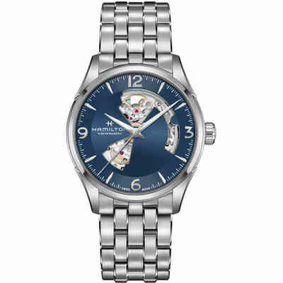 Orologio Hamilton Open Heart Blu 42 mm