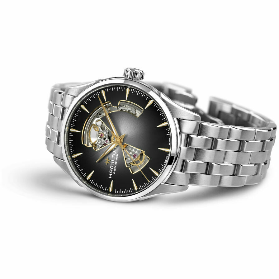 Orologio Hamilton Open Heart Nero Soleil 42 mm