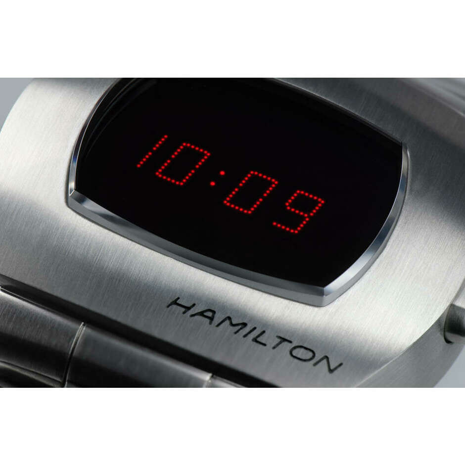 Orologio Hamilton PSR Digital quartz rosso