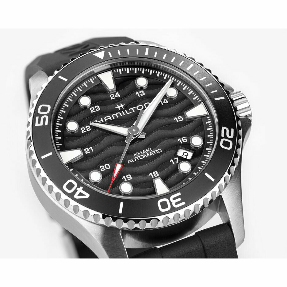 Orologio Hamilton Scuba automatico Nero 40 mm