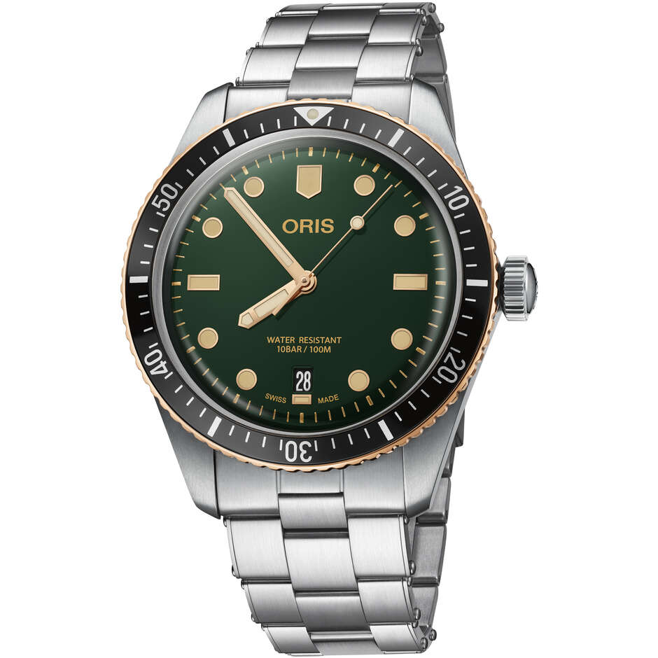 Orologio Oris Divers Sixty-Five quadrante Verde