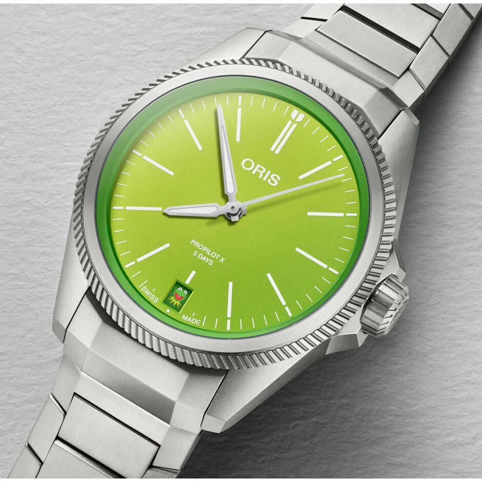Orologio Oris ProPilot X Kermit edition