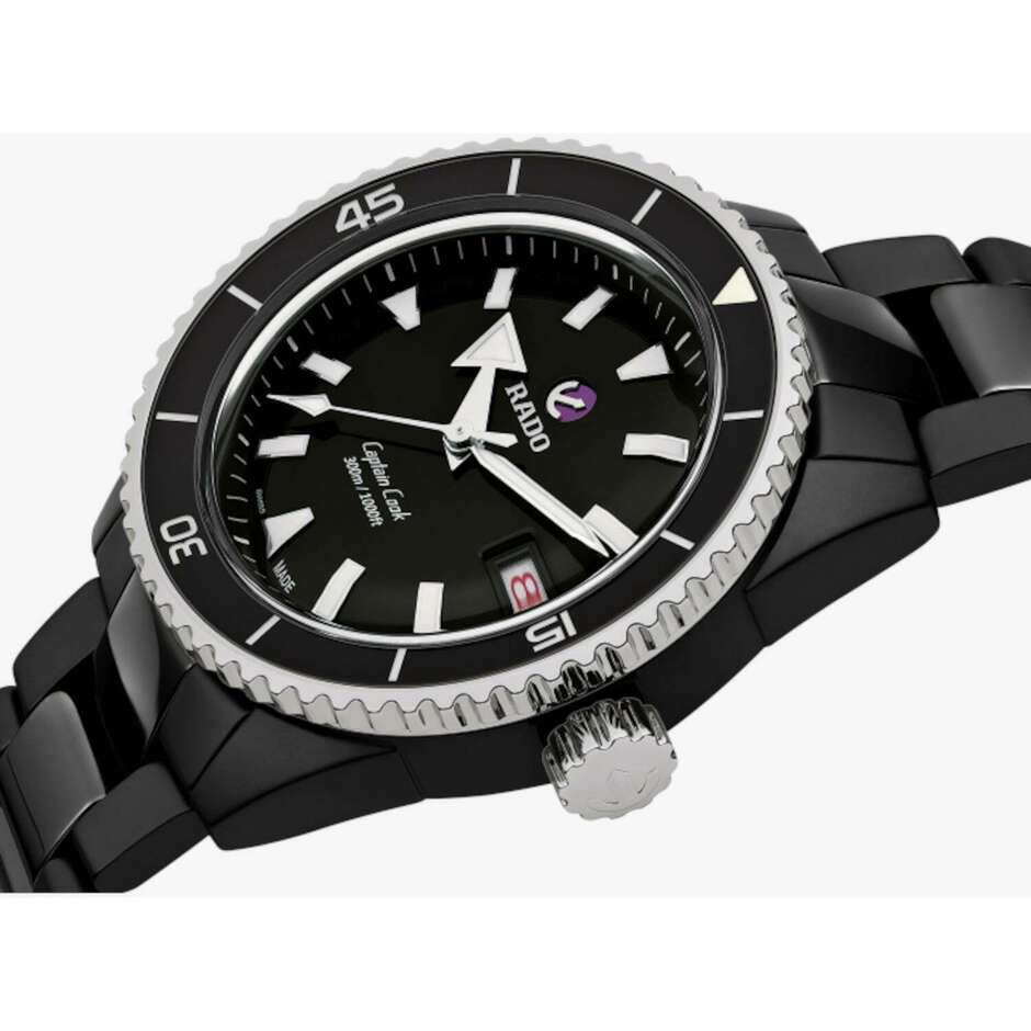 Orologio Rado Captain Cook High-Tech Ceramic Black