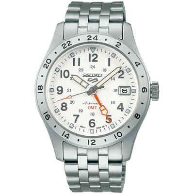 Orologio Seiko 5 Sport GMT Bianco