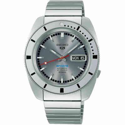 Orologio Seiko 5 Sports 1968 Limited Edition quadrante argento Orologio Seiko 5 Sports 1968 Limited Edition quadrante argento