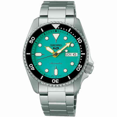 Orologio Seiko 5 Sports automatico verde acqua 38mm