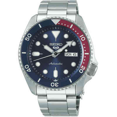 Orologio Seiko 5 Sports lunetta Blu e Rossa Orologio Seiko 5 Sports lunetta Blu e Rossa