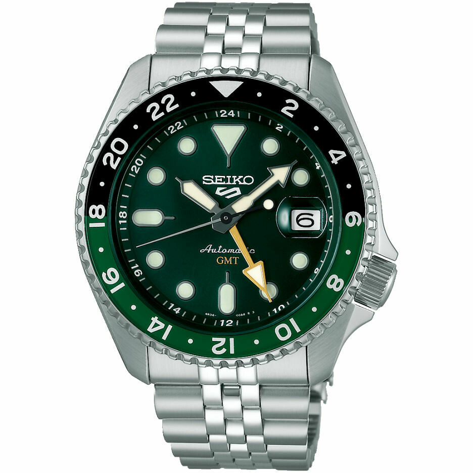 Orologio Seiko GMT 5 Sports Verde