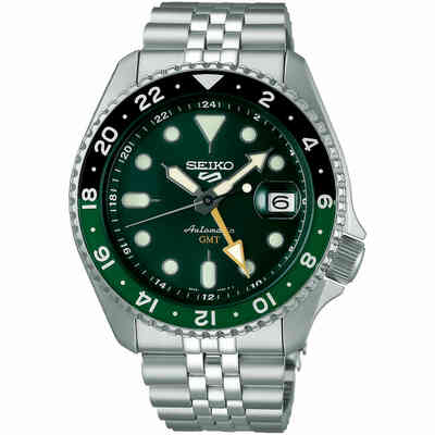 Orologio Seiko GMT 5 Sports Verde Orologio Seiko GMT 5 Sports Verde
