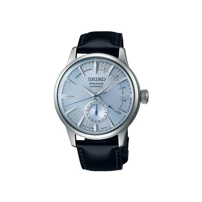 Orologio Seiko Presage Azzurro in pelle