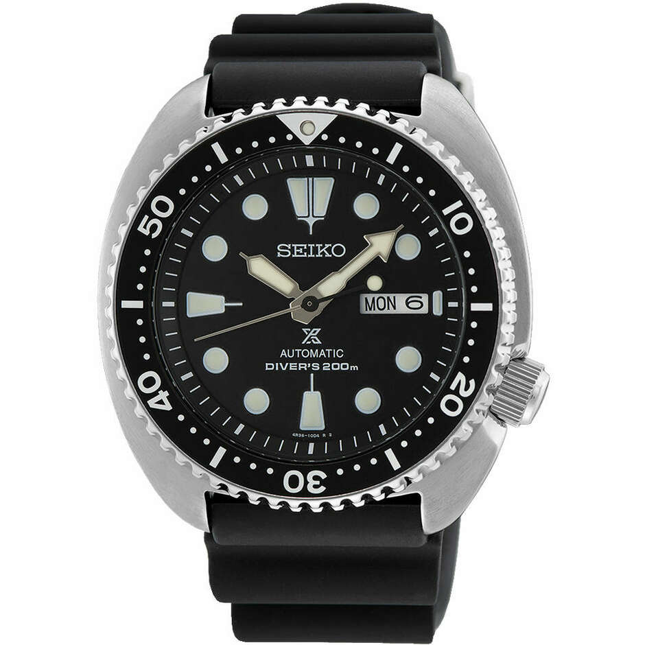 Orologio Seiko Prospex Turtle Nero