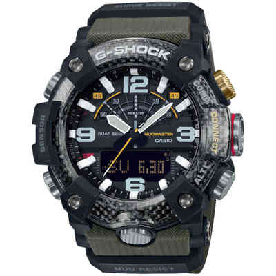 Orologio Smartwatch G-Shock in Acciaio con cinturino in resina verde Orologio Smartwatch G-Shock in Acciaio con cinturino in resina verde