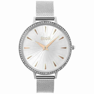 Orologio solo Tempo da Donna Maglia Milanese Stroili Acciaio Orologio solo Tempo da Donna Maglia Milanese Stroili Acciaio