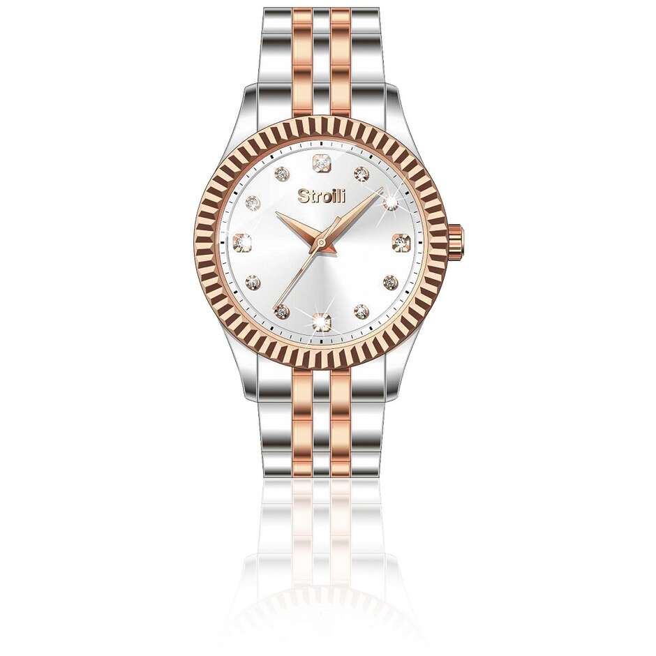 Orologio solo tempo Stroili da Donna in acciaio bicolore