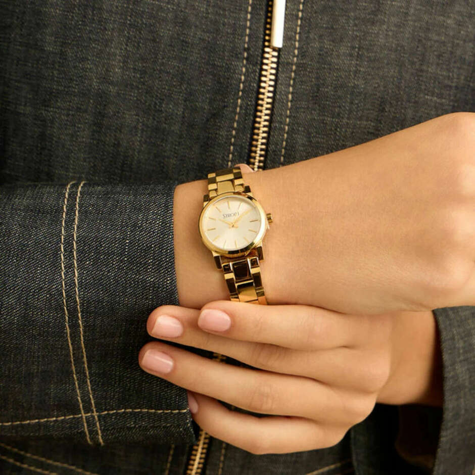 Orologio Stroili da donna solo tempo dorato