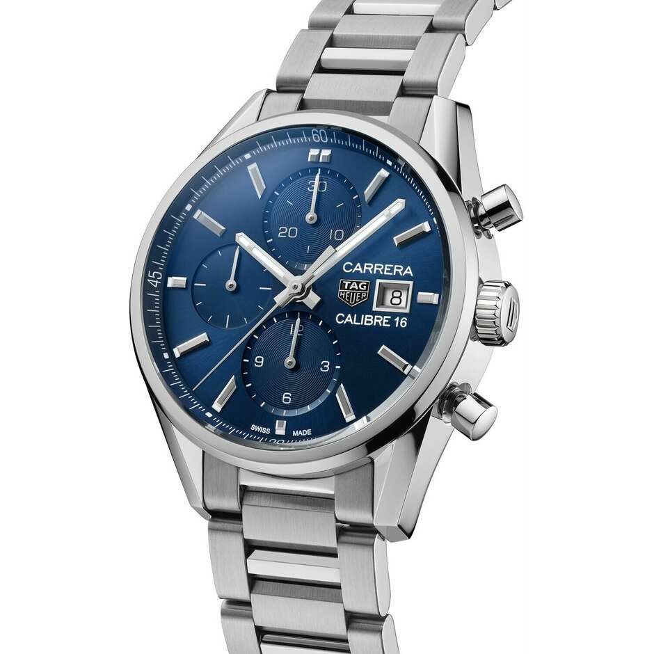 Orologio Tag Heuer Carrera Calibro 16 Blu