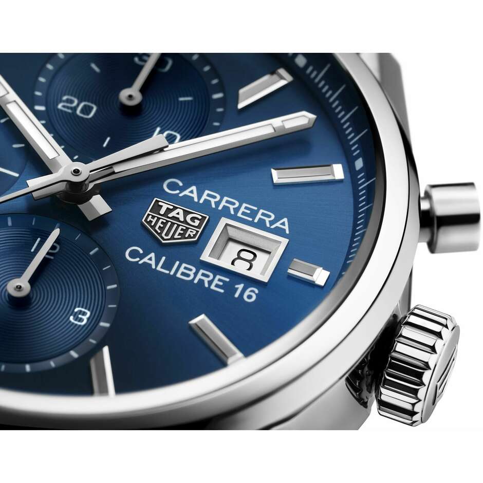 Orologio Tag Heuer Carrera Calibro 16 Blu