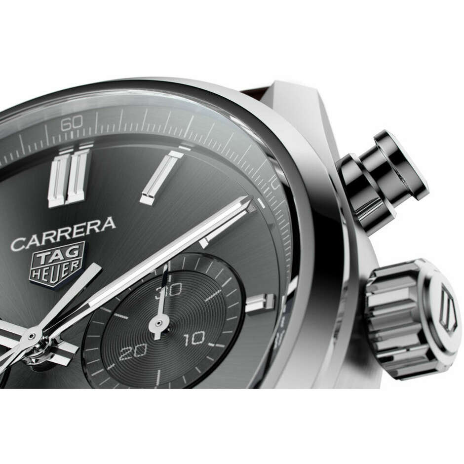 Orologio Tag Heuer Carrera calibro Heuer 02 Grigio