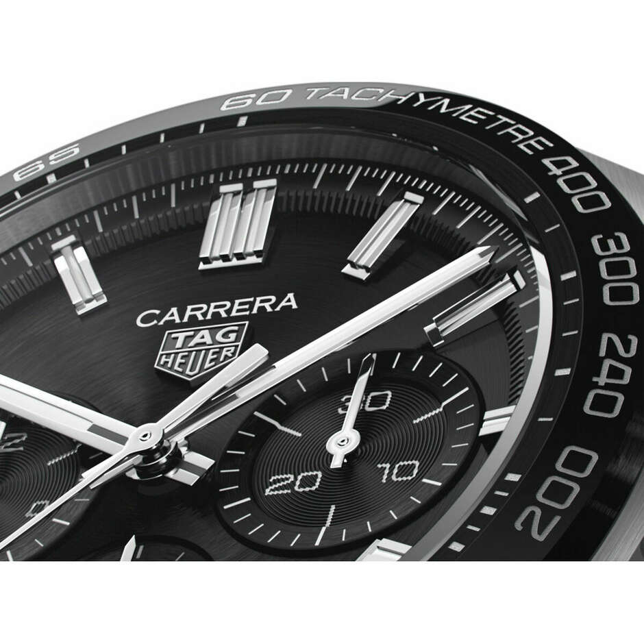 Orologio Tag Heuer Carrera Calibro Heuer 02 nero