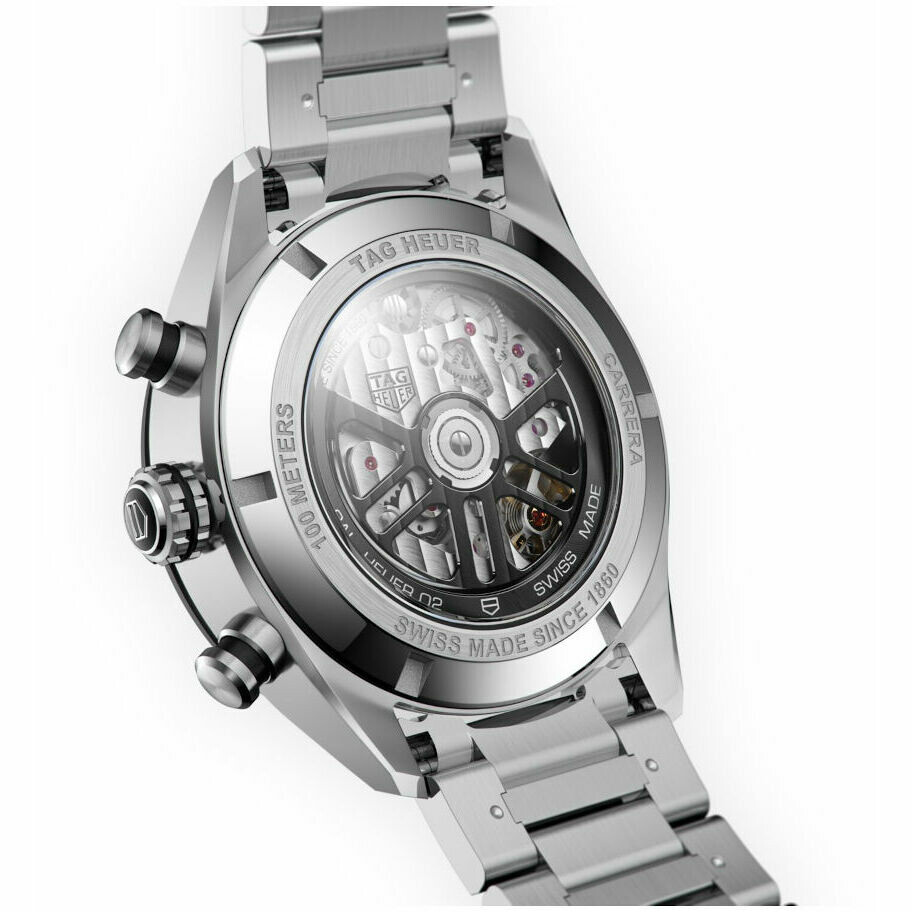 Orologio Tag Heuer Carrera Calibro Heuer 02 nero