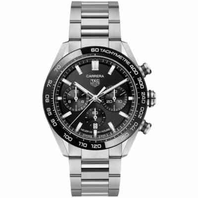 Orologio Tag Heuer Carrera Calibro Heuer 02 nero Orologio Tag Heuer Carrera Calibro Heuer 02 nero