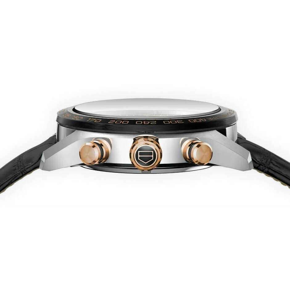 Orologio Tag Heuer Carrera Calibro Heuer 02 Nero