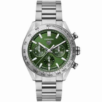Orologio Tag Heuer Carrera Calibro Heuer 02 Verde Orologio Tag Heuer Carrera Calibro Heuer 02 Verde