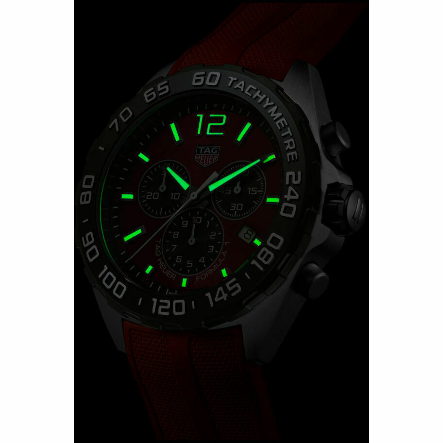 Orologio Tag Heuer Formula 1 cronografo Rosso